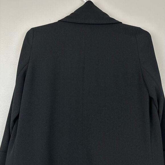 Aritzia Wilfred Chevalier Jacket Black 2 Open Front - Picture 7 of 13